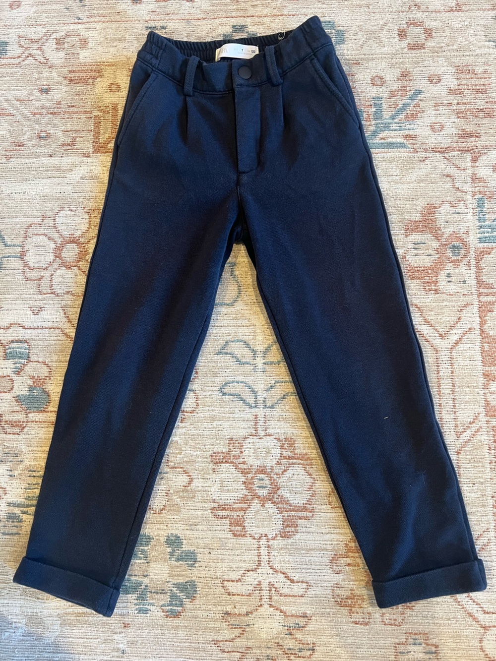 Navy soft casual pant